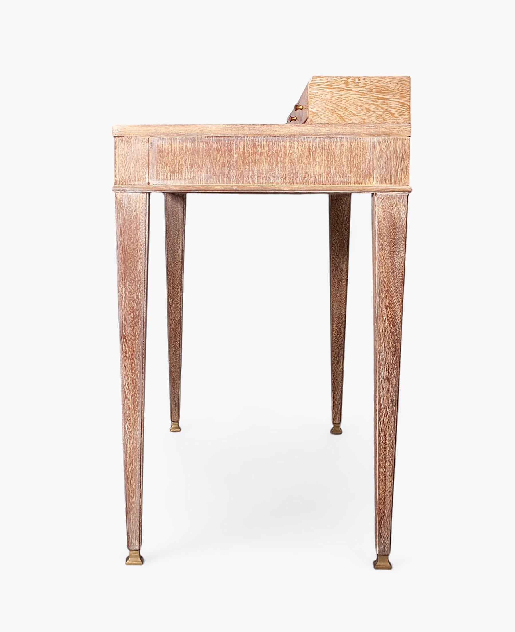 Moulé Bureau Gradin/table de bureau à écrire de Jean-Michel Frank, milieu du 20e siècle en vente