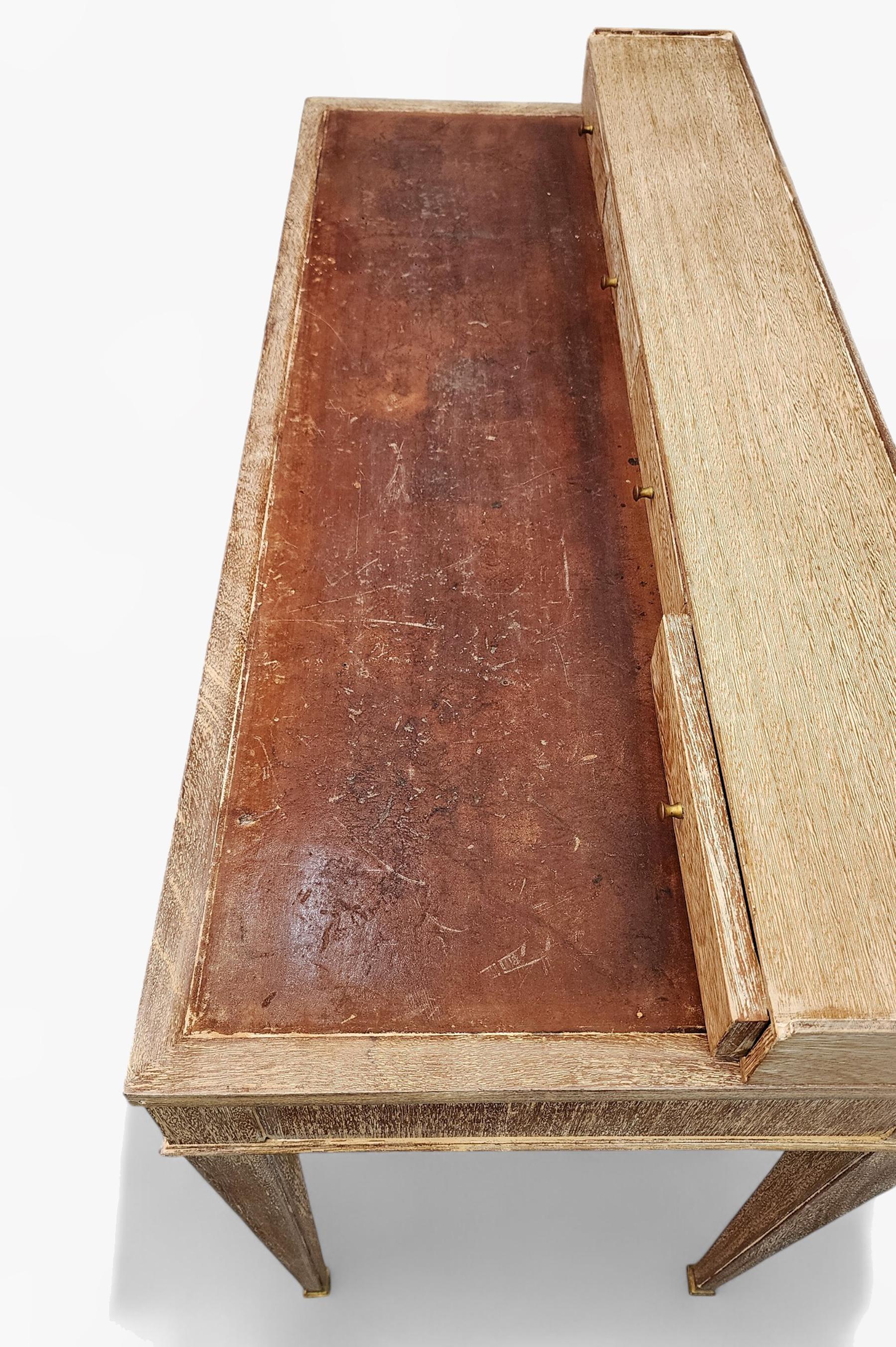 Bureau Gradin/table de bureau à écrire de Jean-Michel Frank, milieu du 20e siècle en vente 1