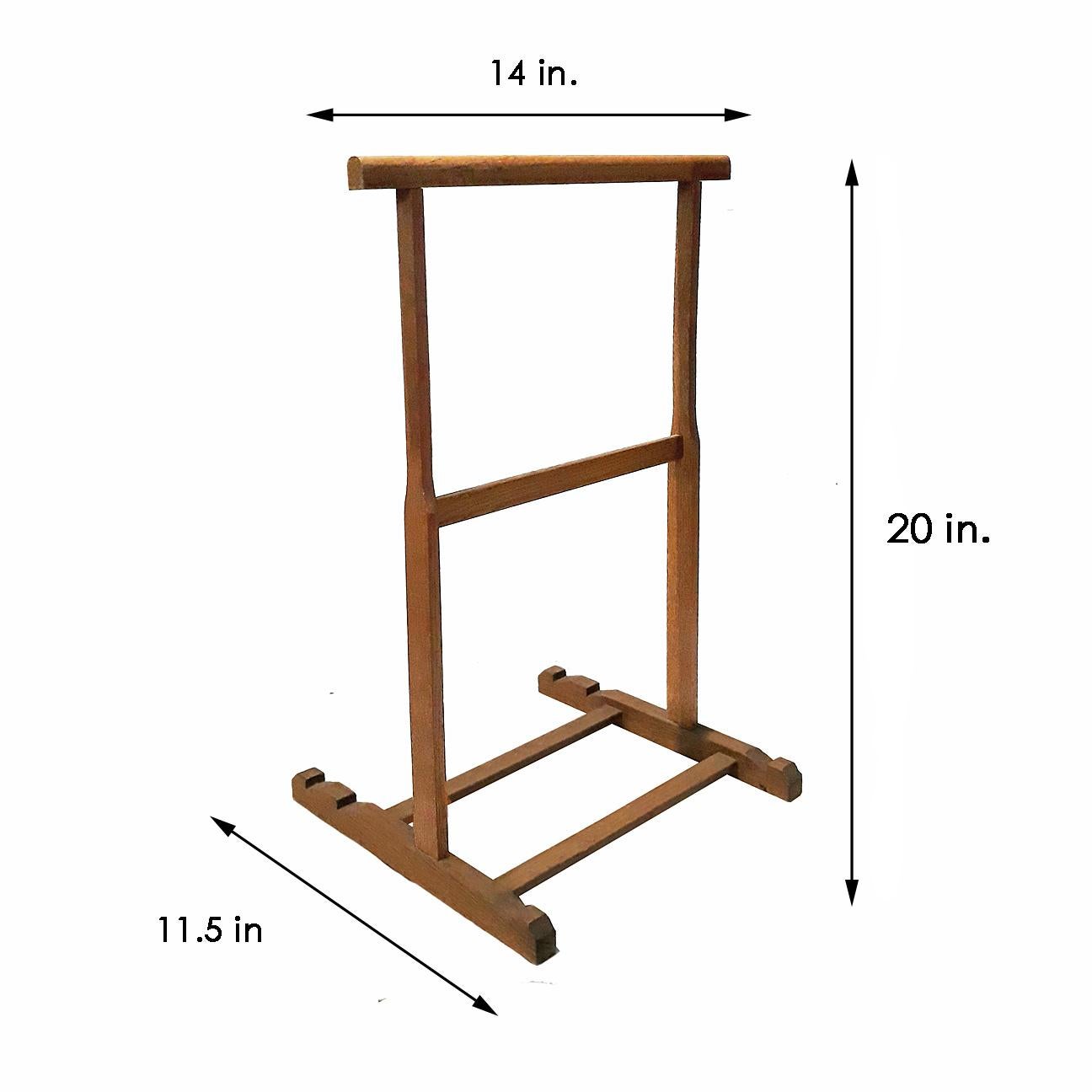 Mid-20th Century Wood Table Easel / Picture Stand from France For Sale 2