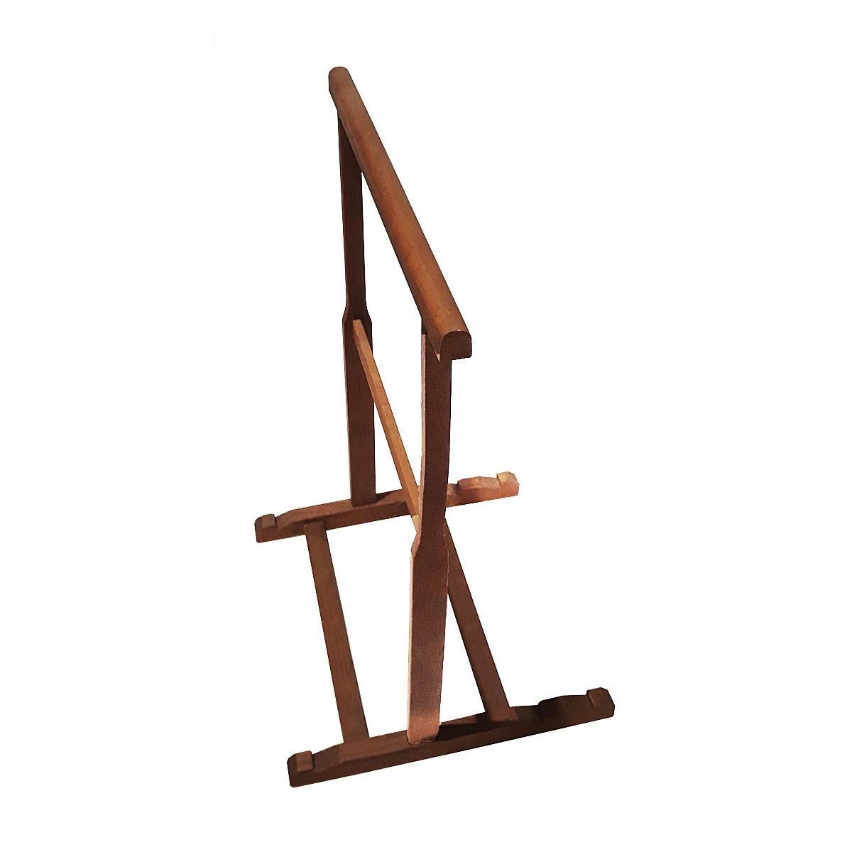 French Mid-20th Century Wood Table Easel / Picture Stand from France For Sale
