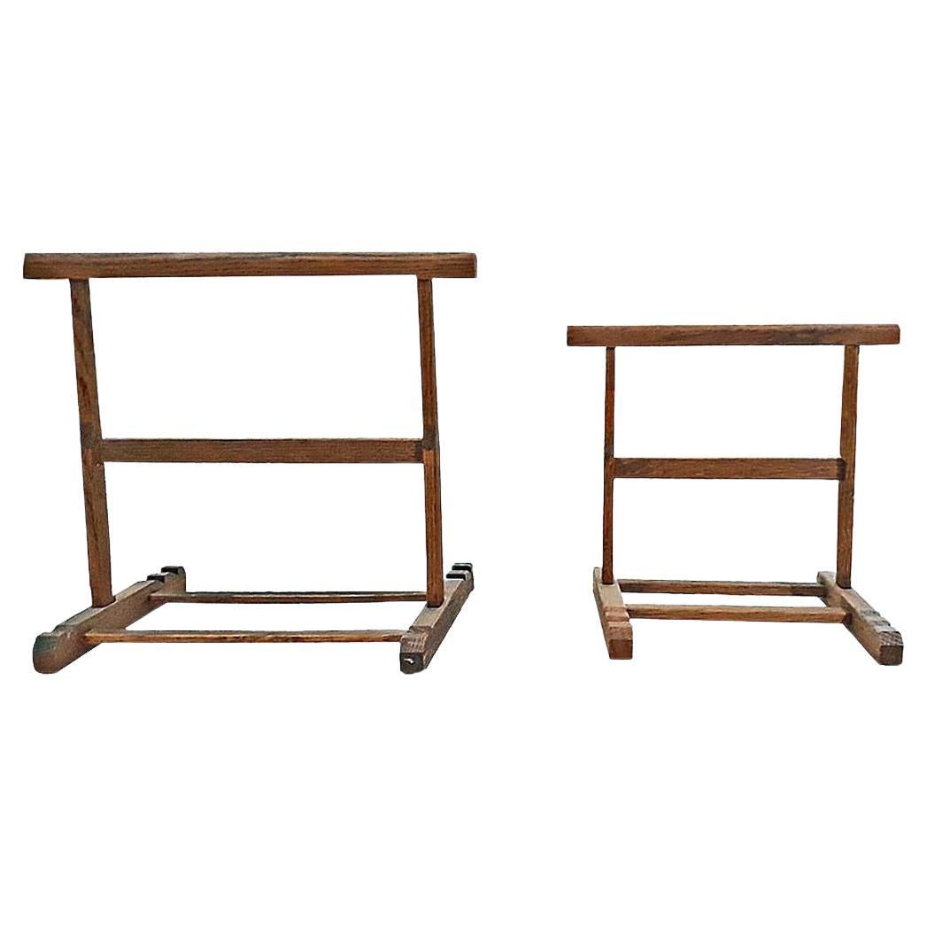 Mid-20th Century Wood Table Easel / Picture Stand from France