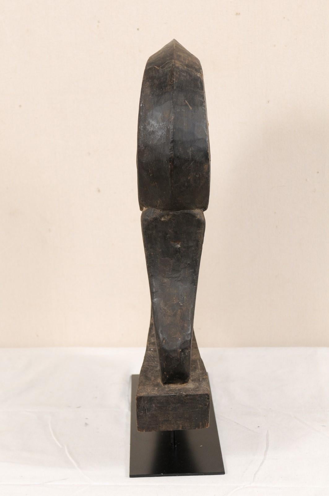 Mid-20th Century Wooden Boat Prow from India 3