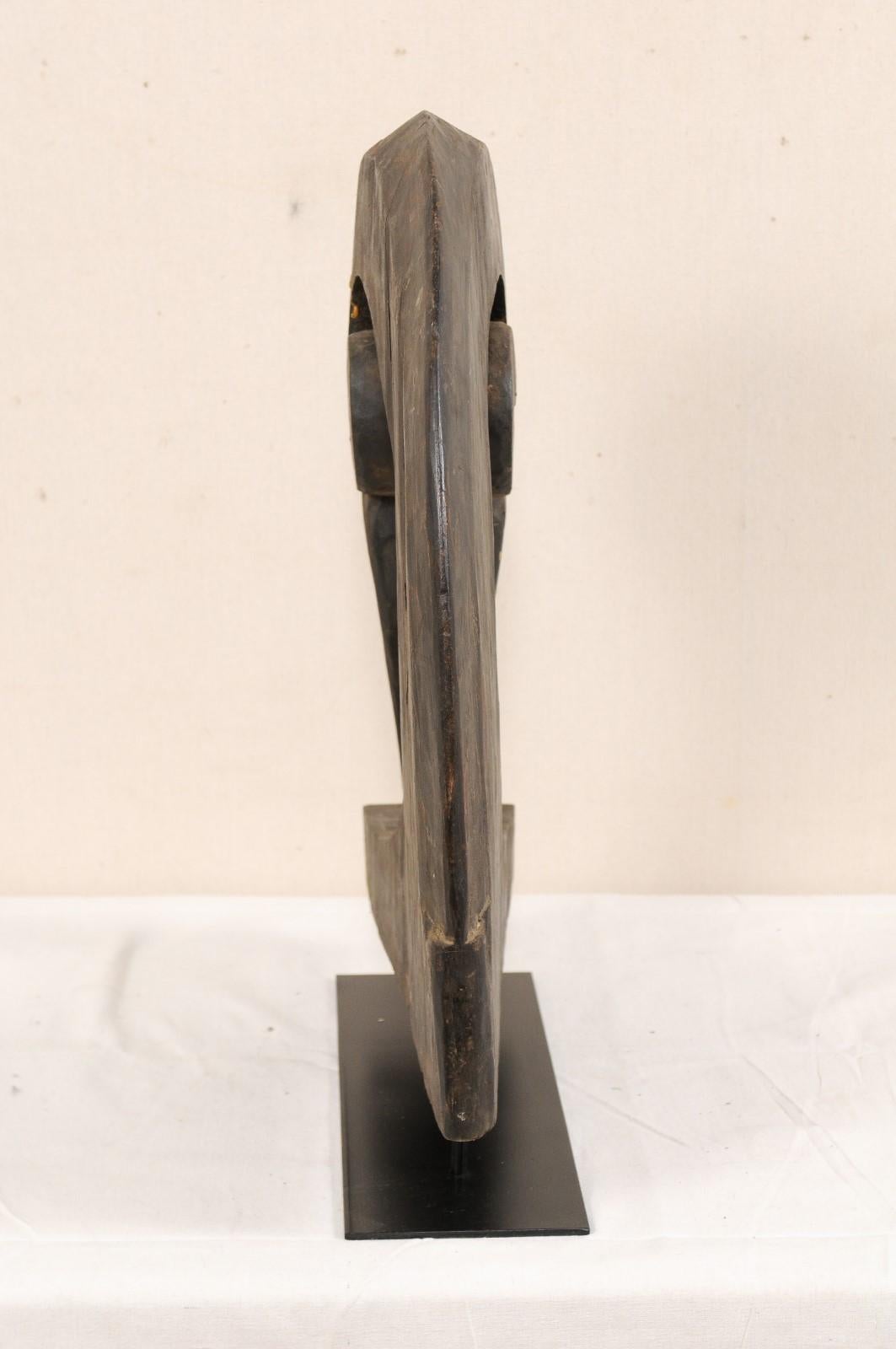 Mid-20th Century Wooden Boat Prow from India 2
