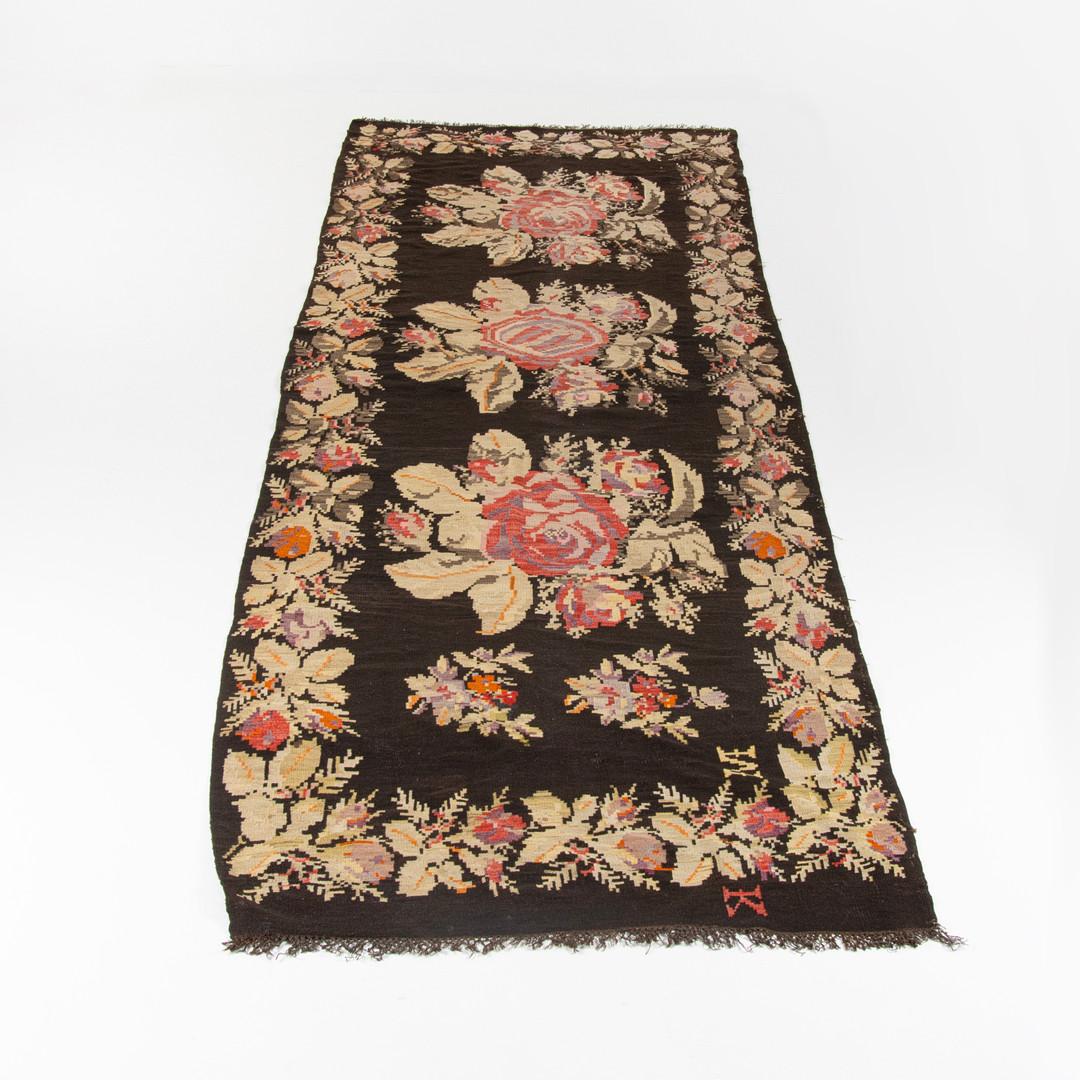  Mid-20th century wool rug In Good Condition For Sale In BARCELONA, ES