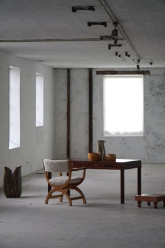 Mid-20th Century, Writing Desk in Mahogany, By a Danish Cabinetmaker, 1950s