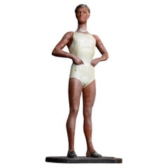 Vintage Mid-20th Century Y Front Advertising Figure