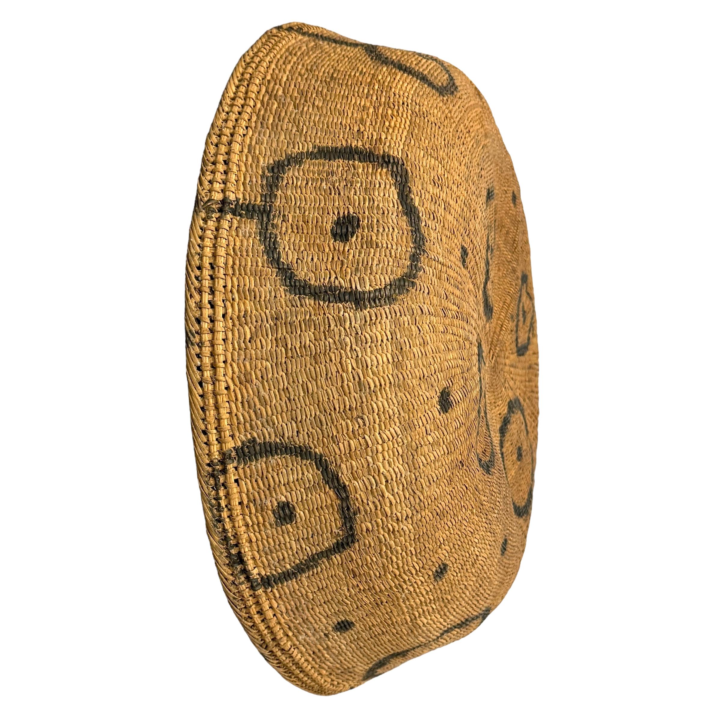 Brazilian Mid-20th Century Yanomami Gathering Basket For Sale