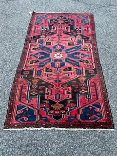 Mid-20th Century Zanjan Persian Rug