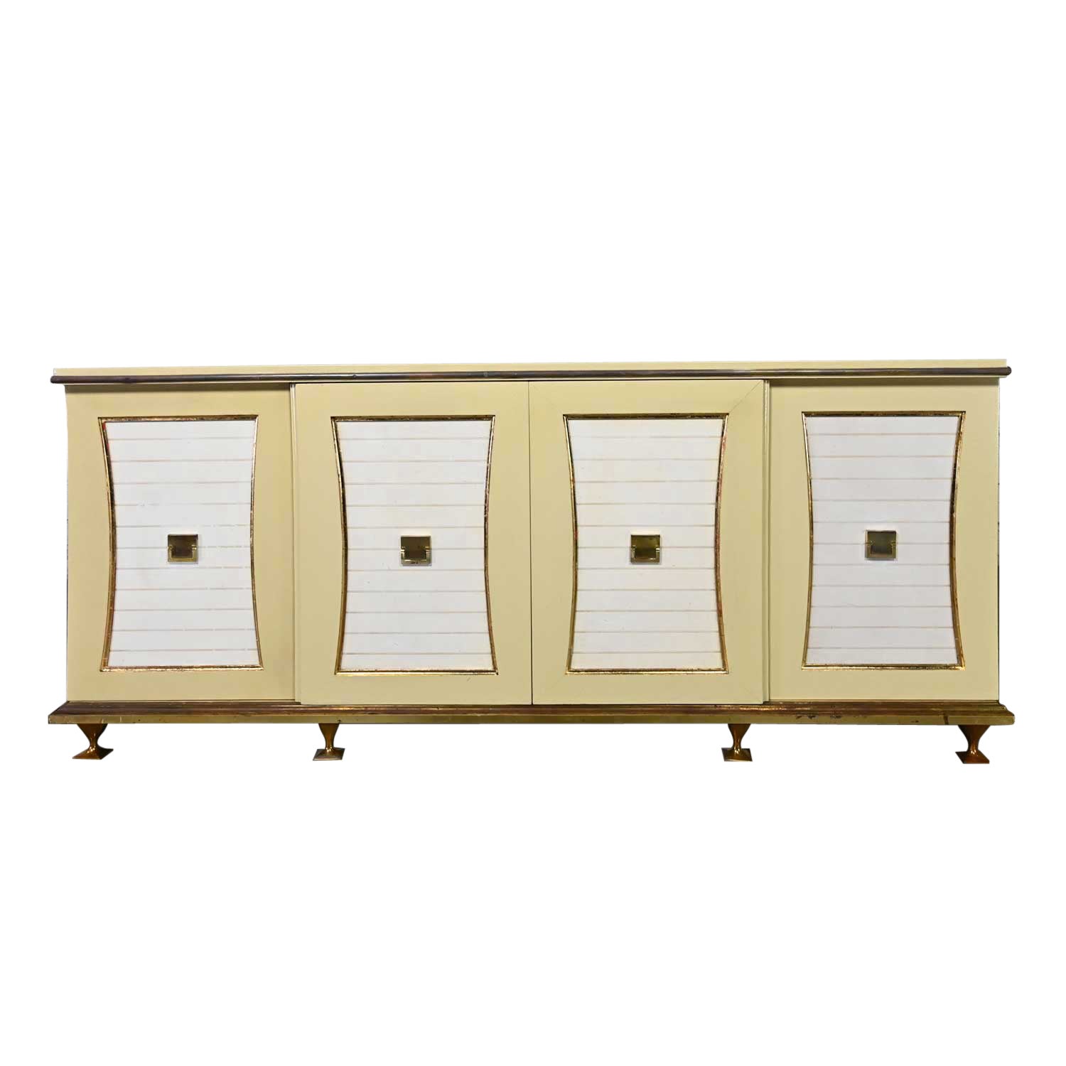 Mid-20th Hollywood Regency Credenza or Dresser by Renzo Rutili for Johnson Furn