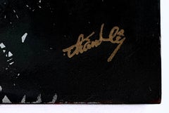 Mid-20th Vietnamese Lacquer Panel by Nguyen Thanh-Ley (1919-2003)