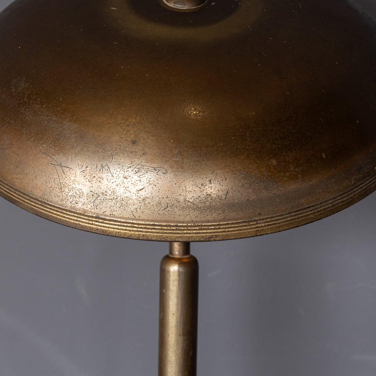 Mid 20thC Bronze Adjustable Table Lamp Attributed To Giovanni Michelucci c.1945 For Sale 5