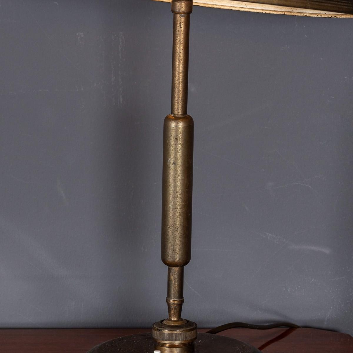 Mid 20thC Bronze Adjustable Table Lamp Attributed To Giovanni Michelucci c.1945 For Sale 2