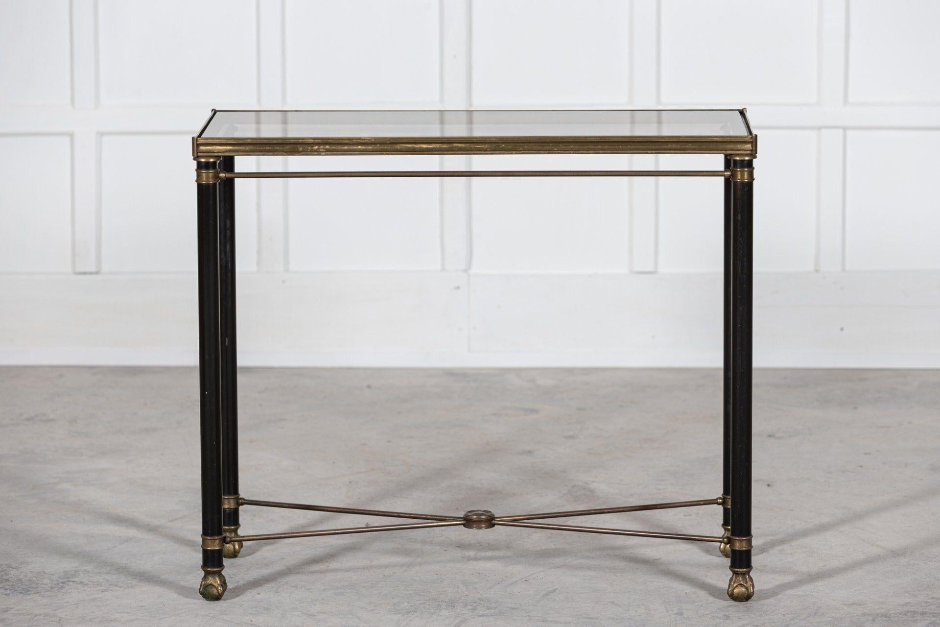 Mid 20th C, French Empire Style Console Table For Sale 12