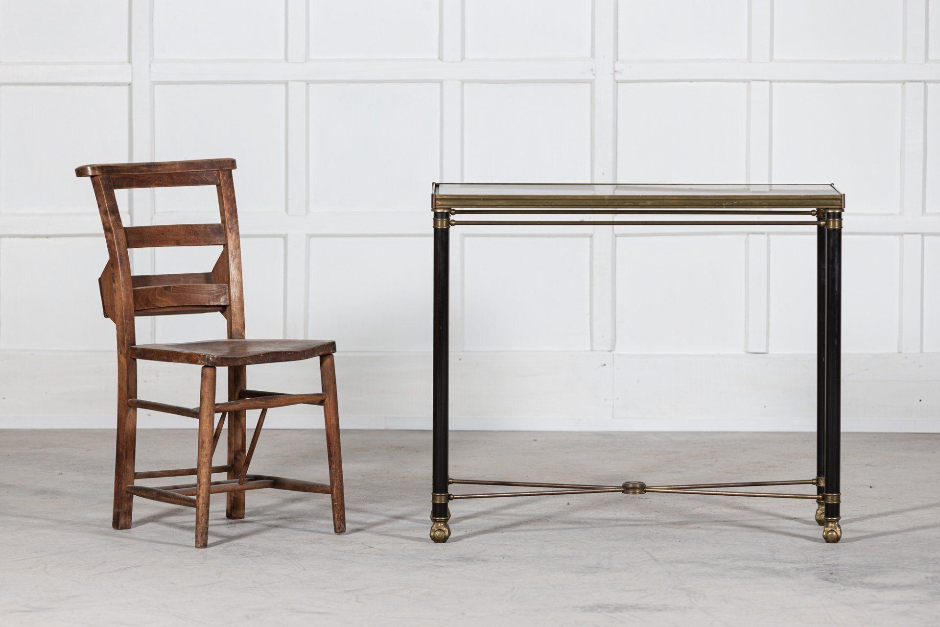 Gilt Mid 20th C, French Empire Style Console Table For Sale
