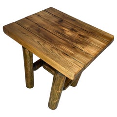 Tavolino in legno di Hickory della metà del XX secolo