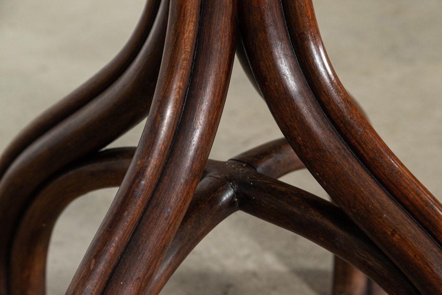 circa Mid 20thC
Mid 20thC Michael Thonet Mahogany Top Bistro Table
sku 1708
W80 x D80 x H78 cm