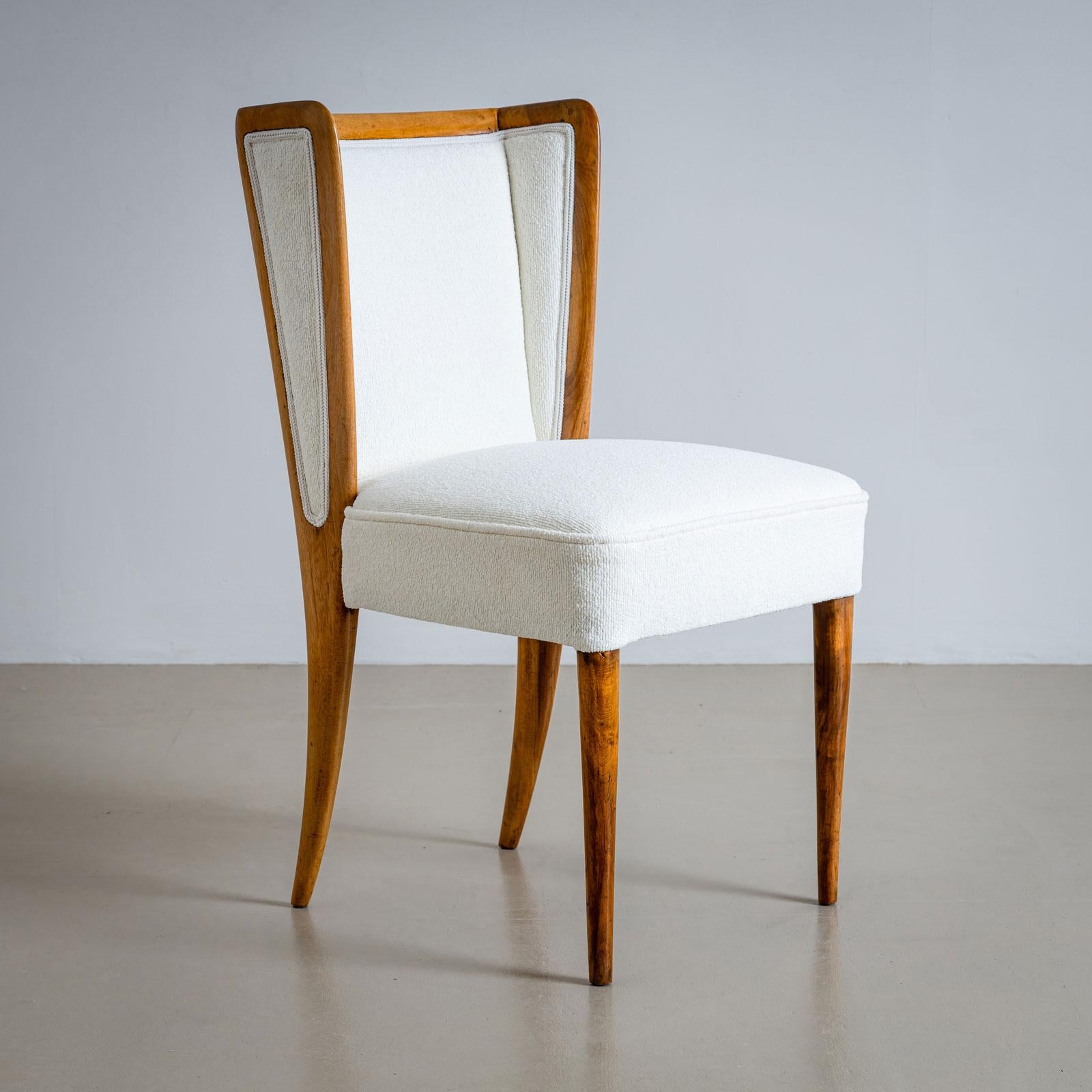 Ensemble de six chaises d'appoint du milieu du 20e siècle, Italie en vente 4