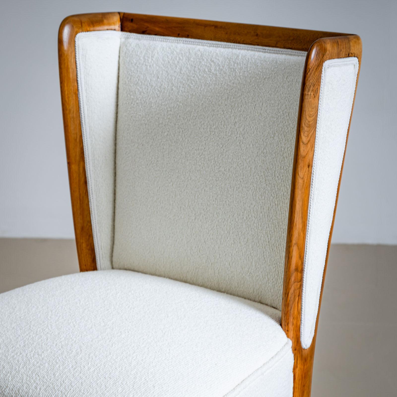 Ensemble de six chaises d'appoint du milieu du 20e siècle, Italie en vente 5