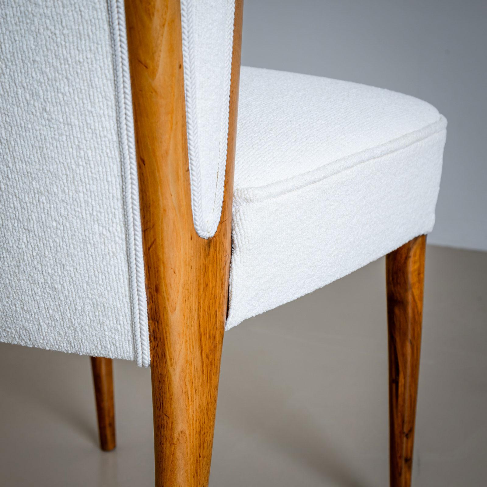 Ensemble de six chaises d'appoint du milieu du 20e siècle, Italie en vente 8