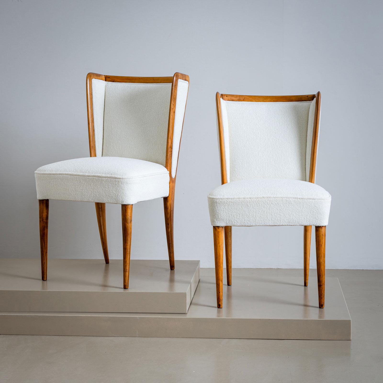 Ensemble de six chaises d'appoint du milieu du 20e siècle, Italie en vente 1