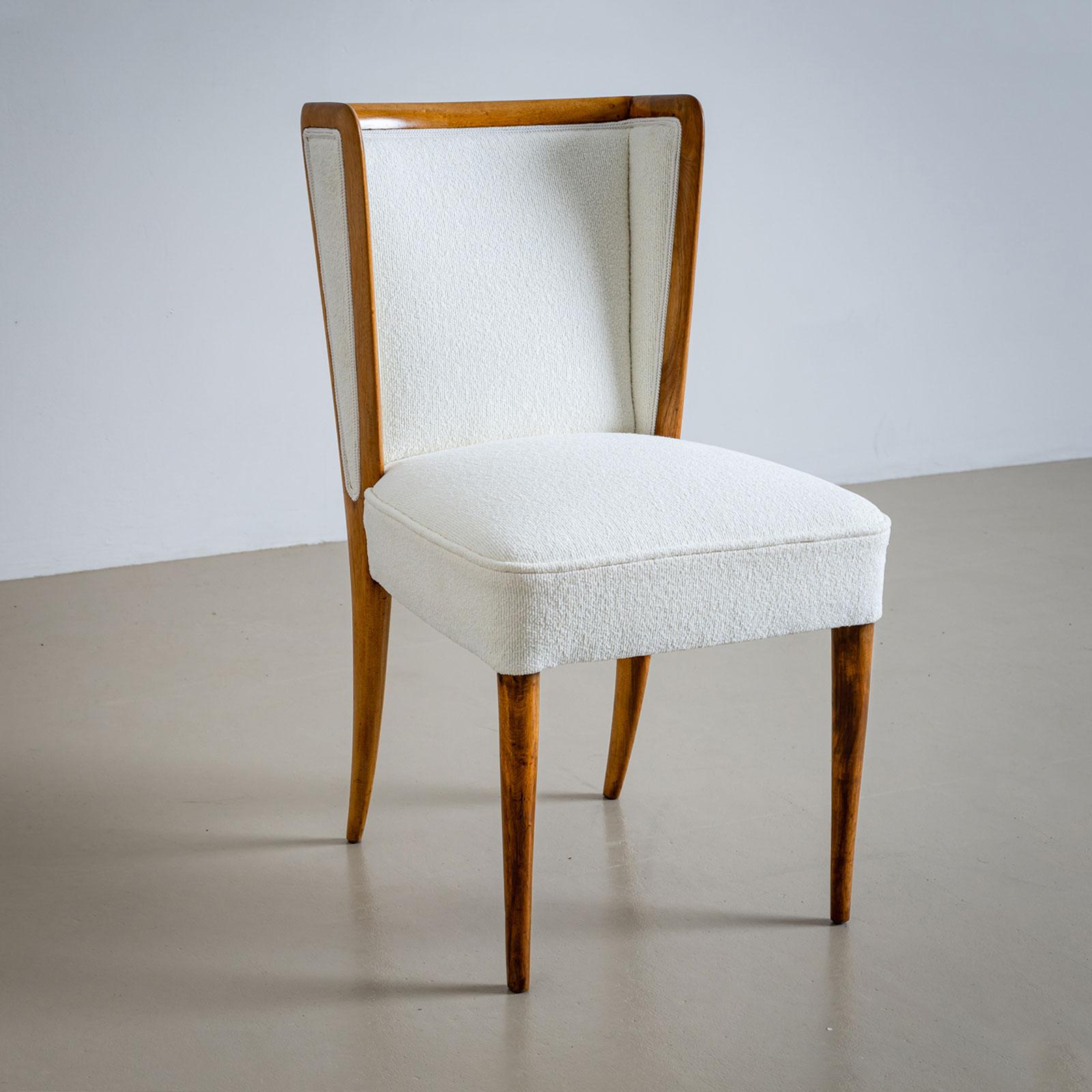Ensemble de six chaises d'appoint du milieu du 20e siècle, Italie en vente 2