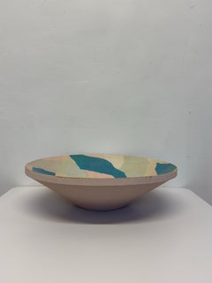 Ciotola in cartone ondulato della metà degli anni '90 con design mimetico