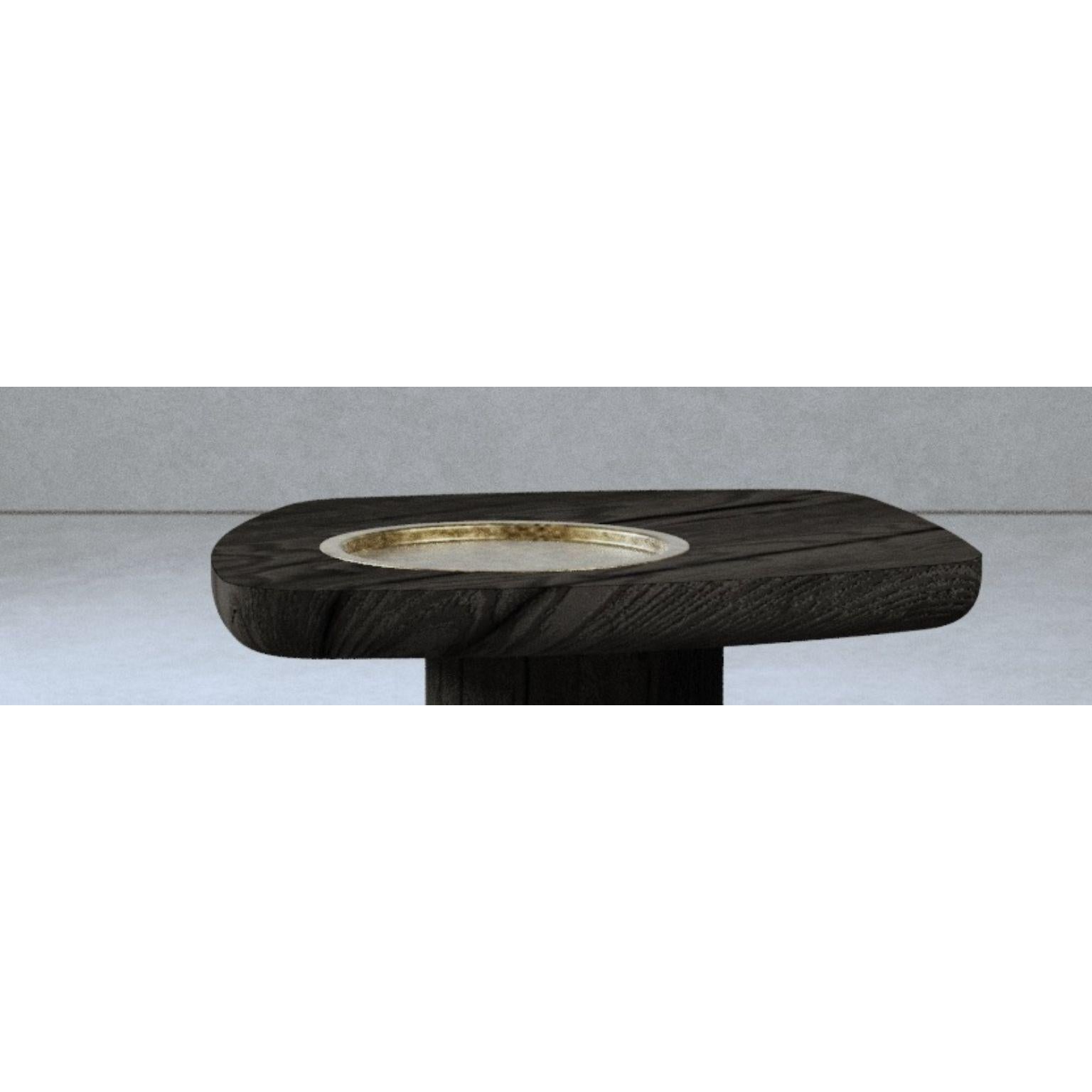 Italian Mid Blackbird Wood Coffee Table by Gio Pagani For Sale