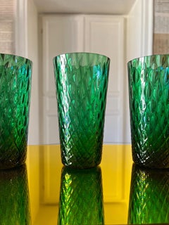 Mid-Centery modern drinking glasses, attributed to Carlo Scarpa