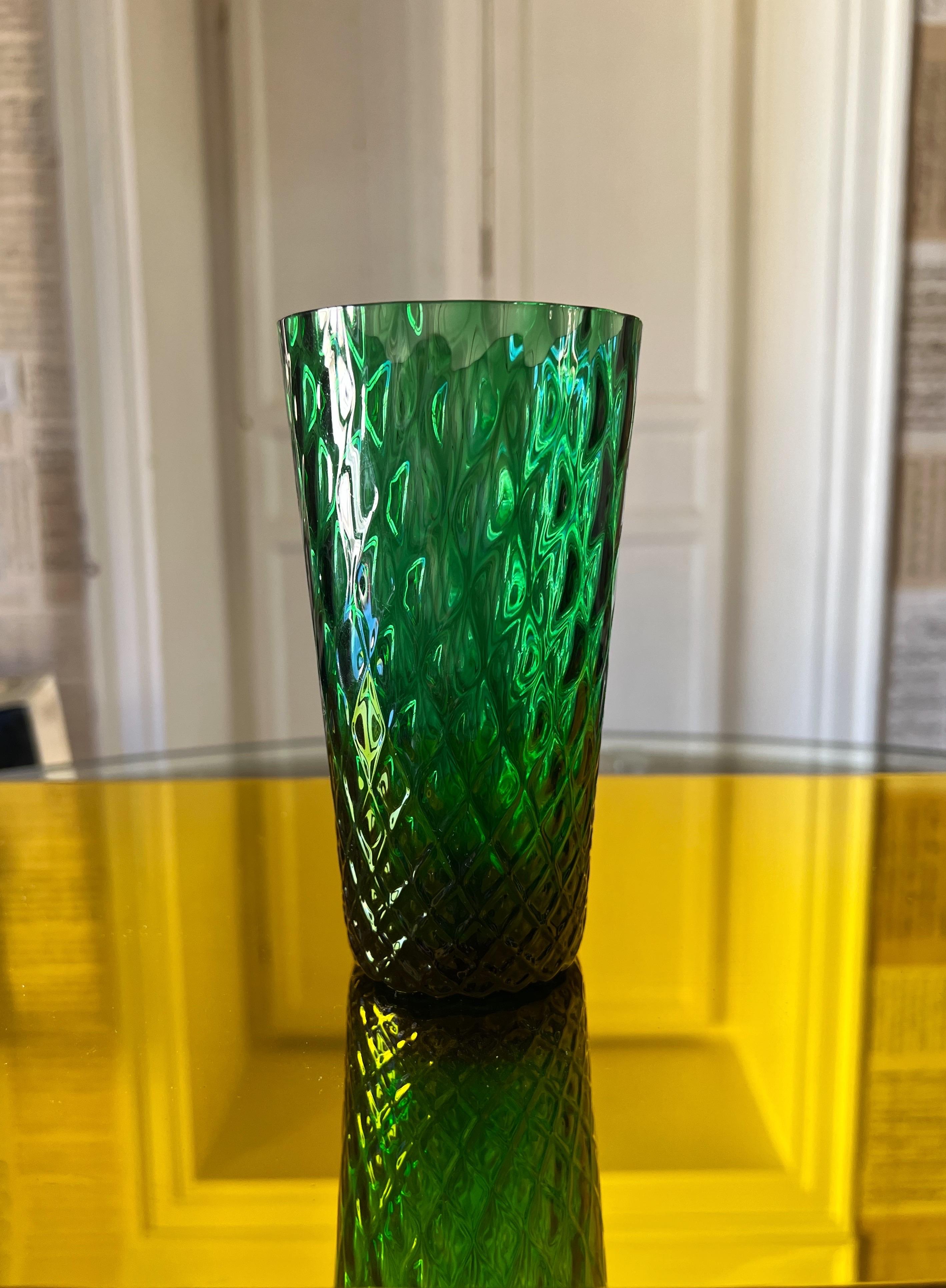Murano Glass Mid-Centery modern drinking glasses, attributed to Carlo Scarpa  For Sale