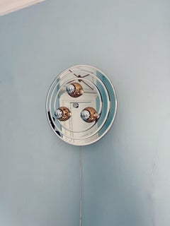 Mid-Centery modern italian mirror flush mount or wall light