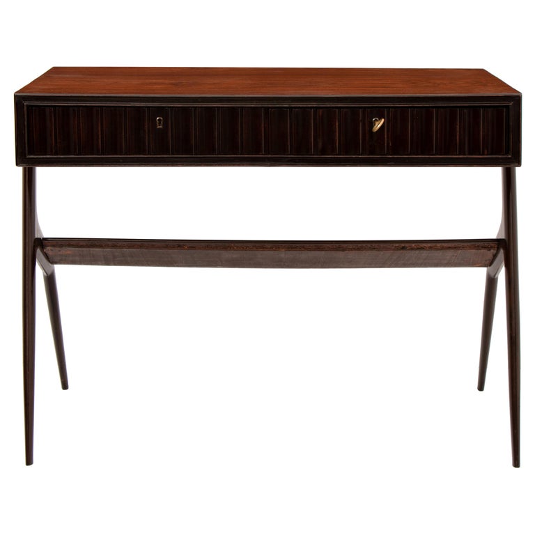 Midcentury 1950s Italian Ico Parisi Style Rosewood And Beech