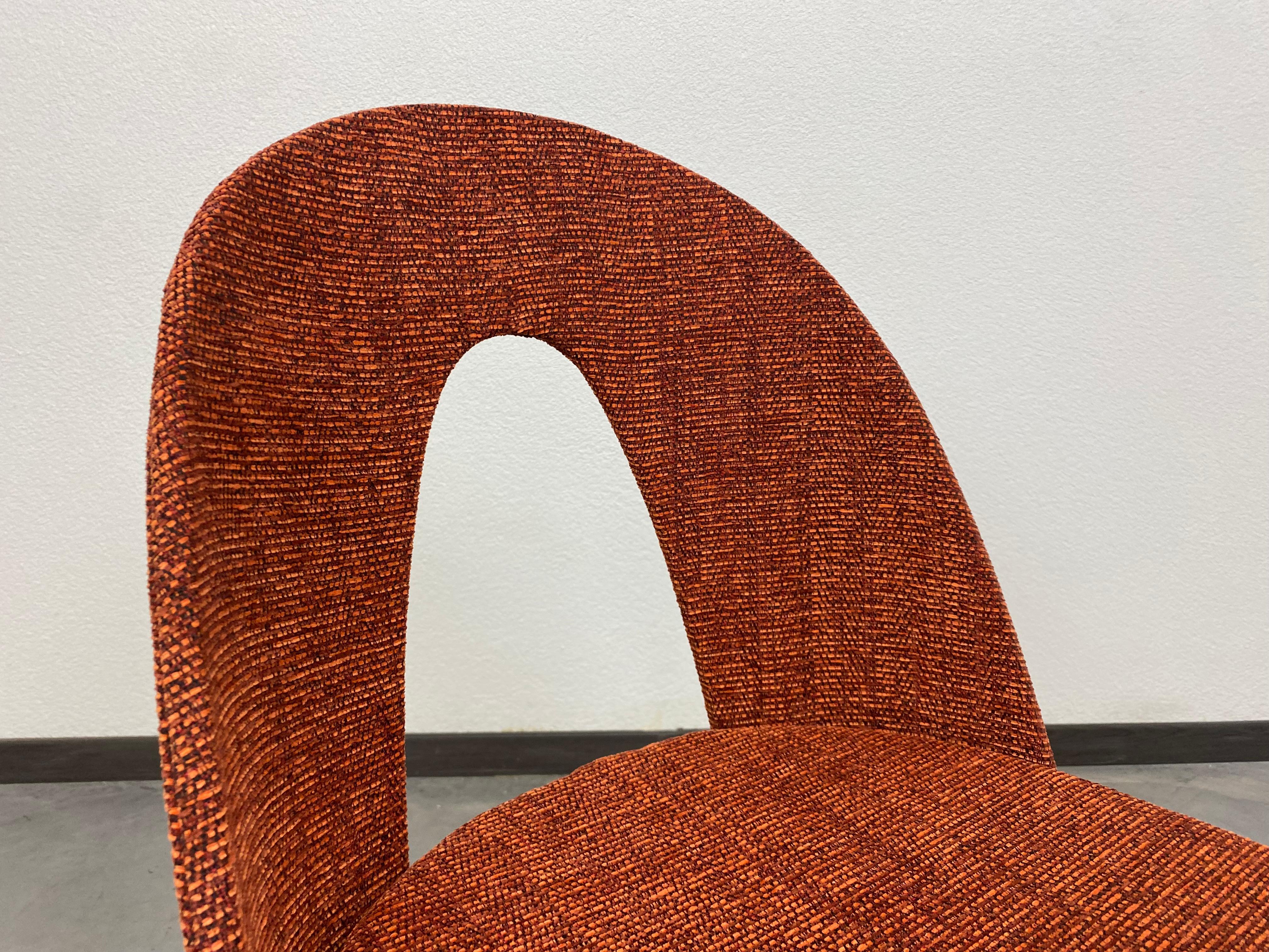 Fabric Mid-Centruy Design Dining Chairs by Antonín Šuman for Mier Topoľčany For Sale