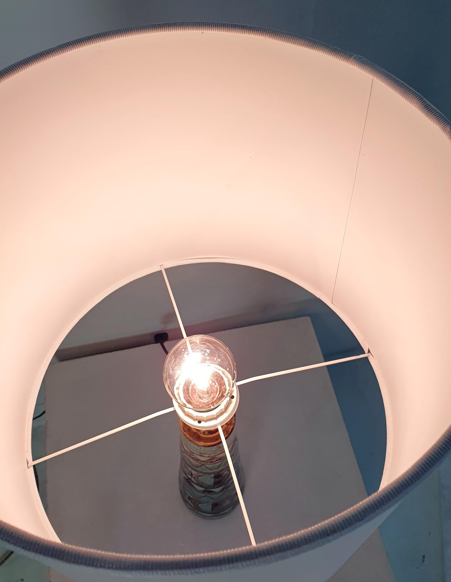 Mid Centruy Table Lamp by Irma Yourstone Sweden In Excellent Condition In Albano Laziale, Rome/Lazio