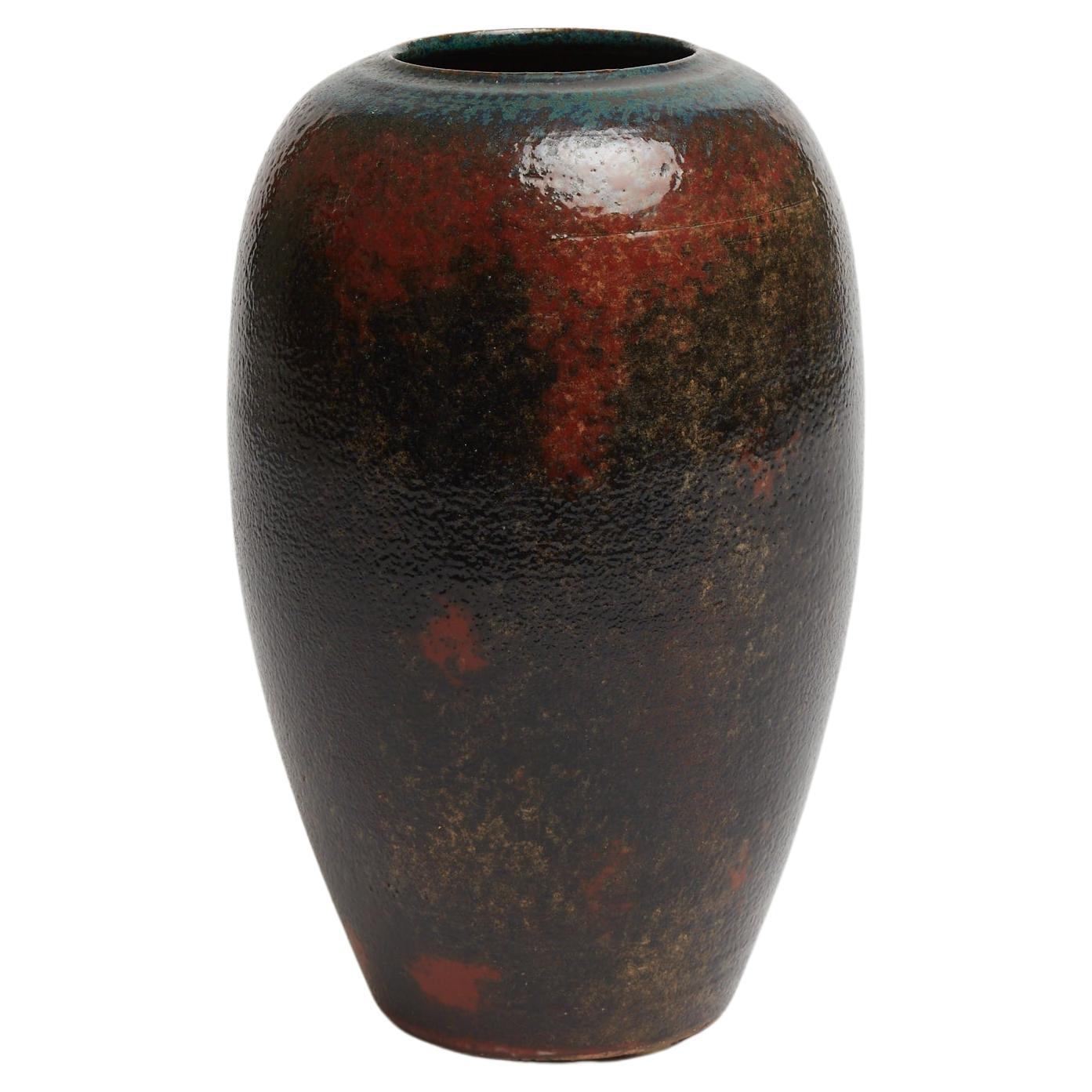 MidCentury Decorative Ceramic Japanese Vase at 1stDibs