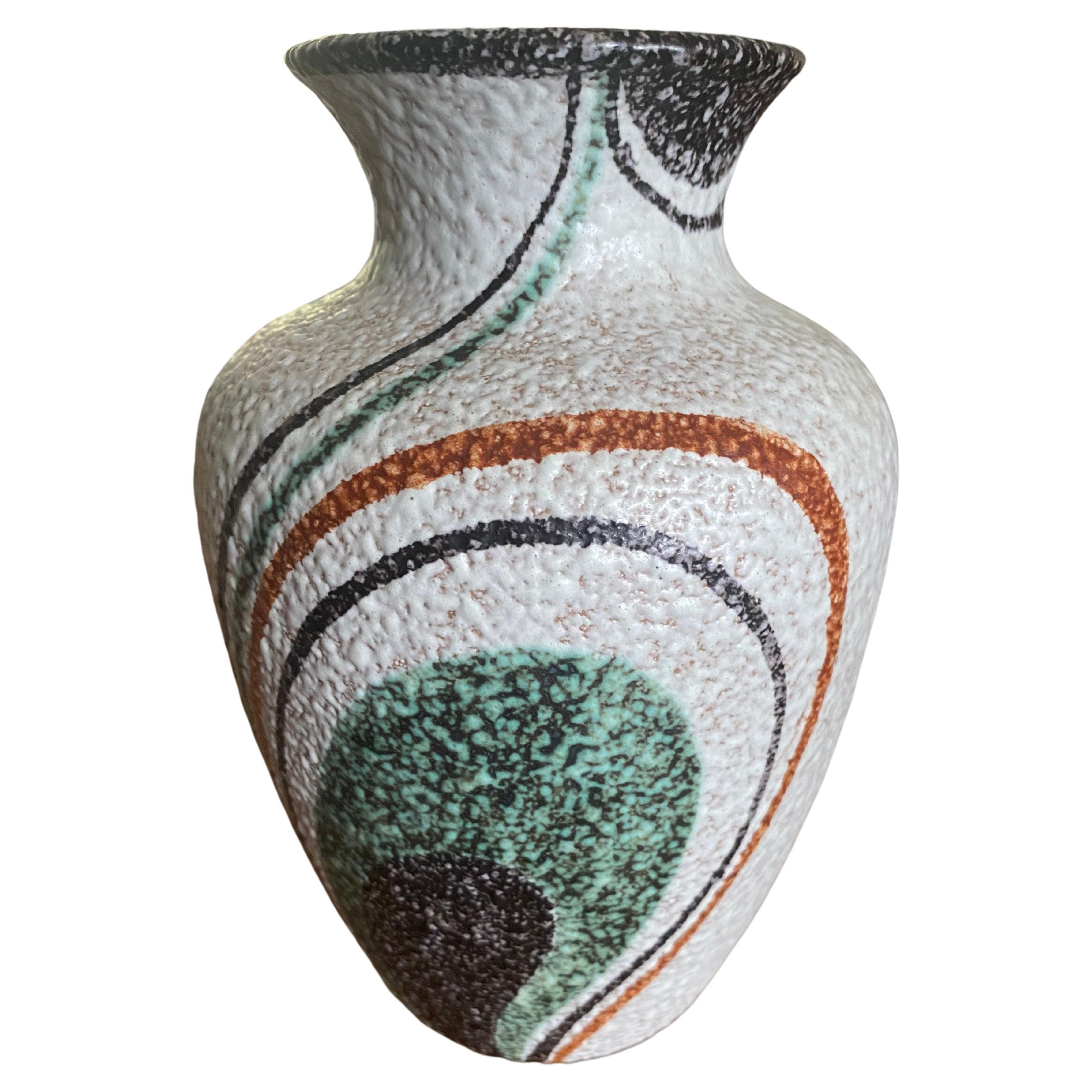 Mid-Century Modern Vase by Ruscha Germany For Sale