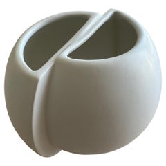 Mid-Centry Modern Wilhelm Kåge Surrea Vase With Carrara Glaze, Sweden 1940s.