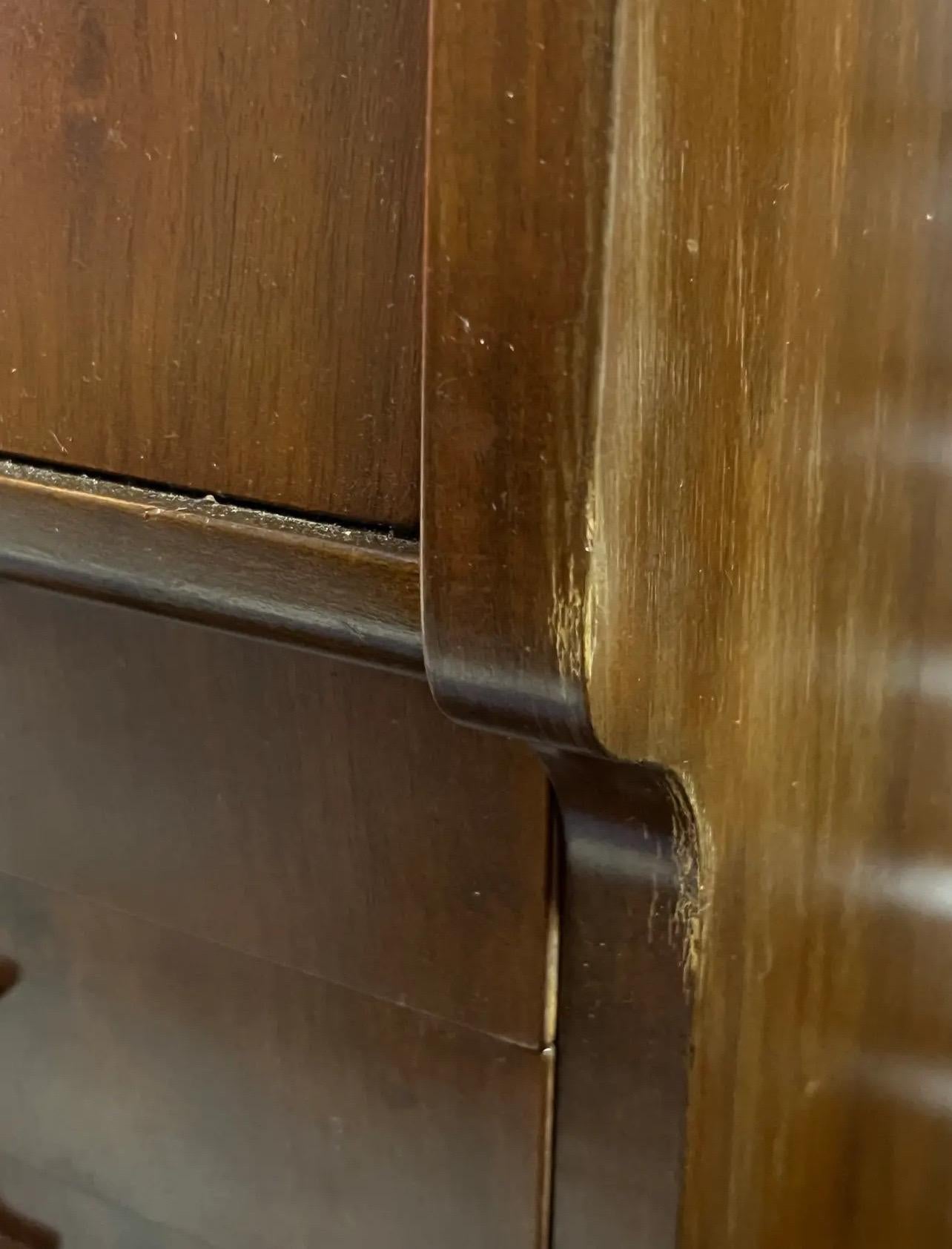 Mid-Centry Walnut Danish Highboard Sideboard 4