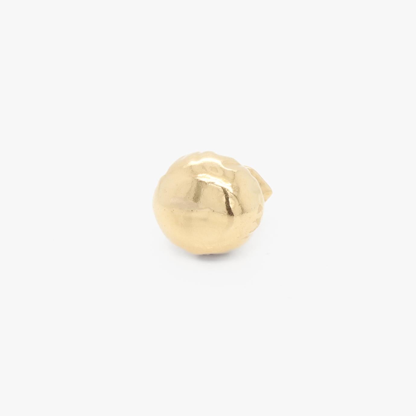 Mid-Century 14K Gold & Enamel Money Bag Charm for a Bracelet For Sale 4