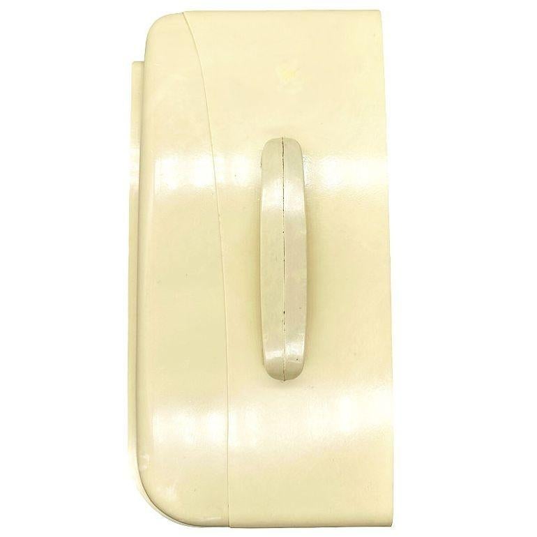 Bakélite Carrara Ivory 1949 Emerson Model 581 Plaskon AM Vacuum Tube Radio Golden Age en vente