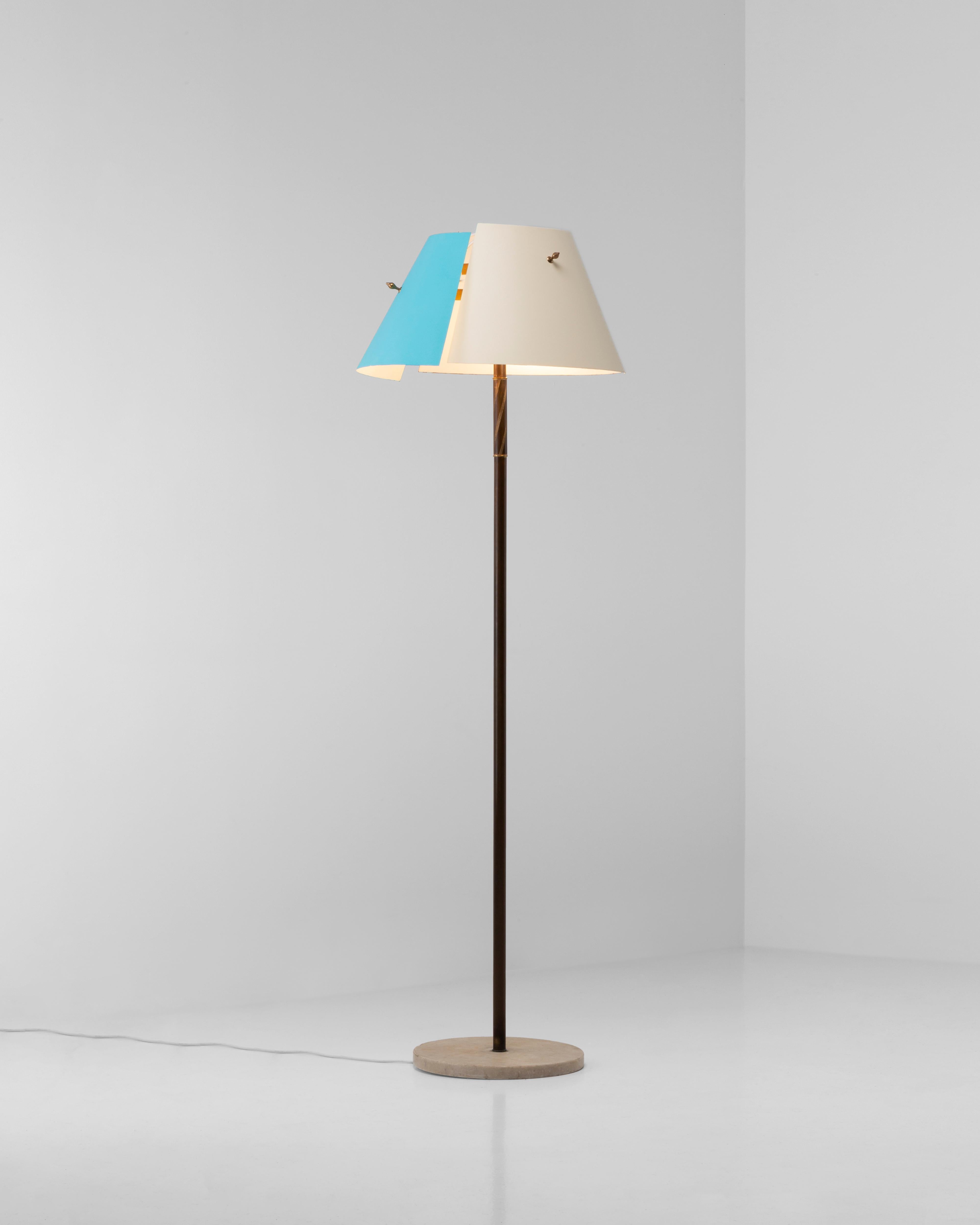 Mid-Century 1950 Vintage Angelo Lelii Stehlampe im Angebot 5