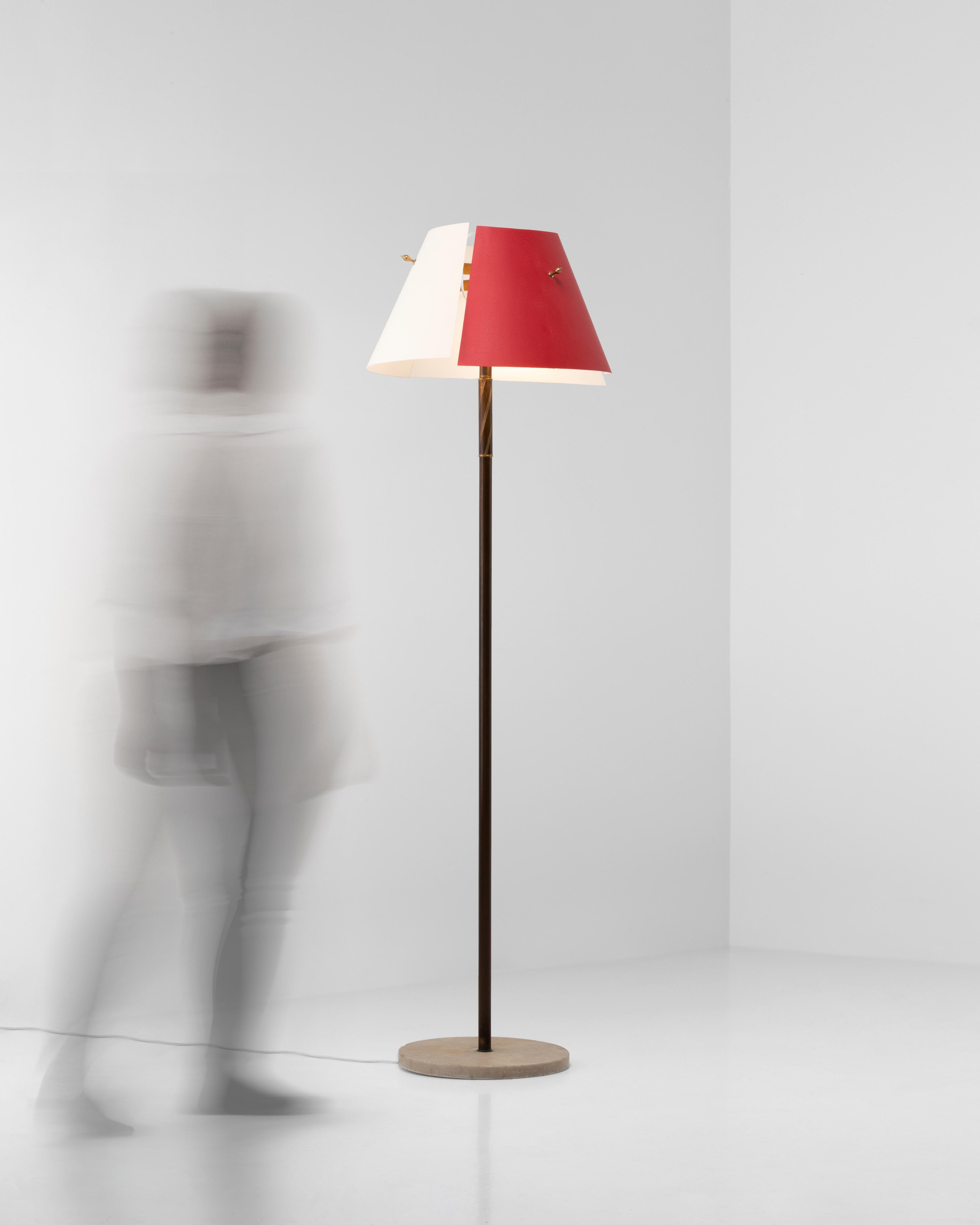 Mid-Century 1950 Vintage Angelo Lelii Stehlampe im Angebot 6
