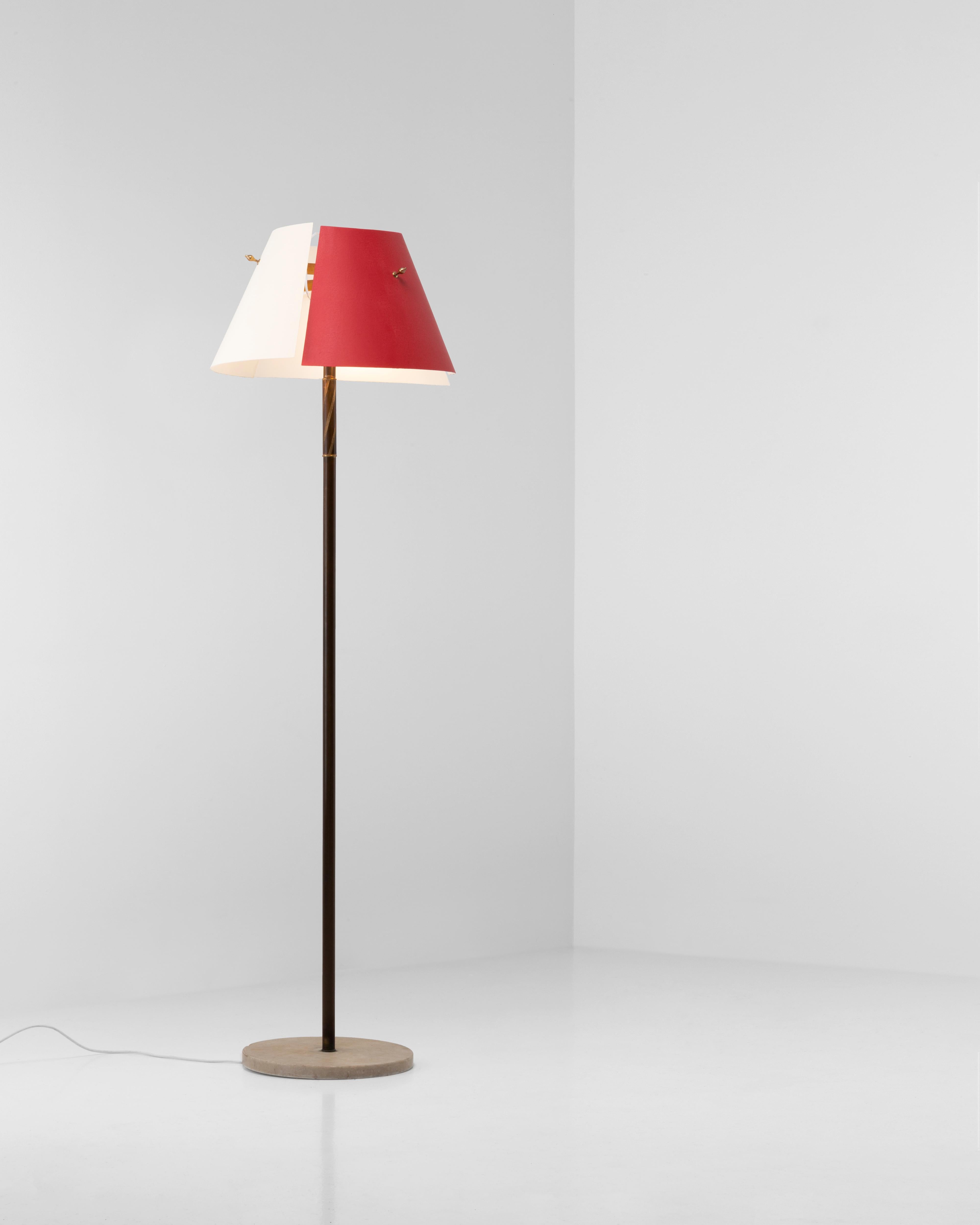Mid-Century 1950 Vintage Angelo Lelii Stehlampe im Zustand „Relativ gut“ im Angebot in London, GB
