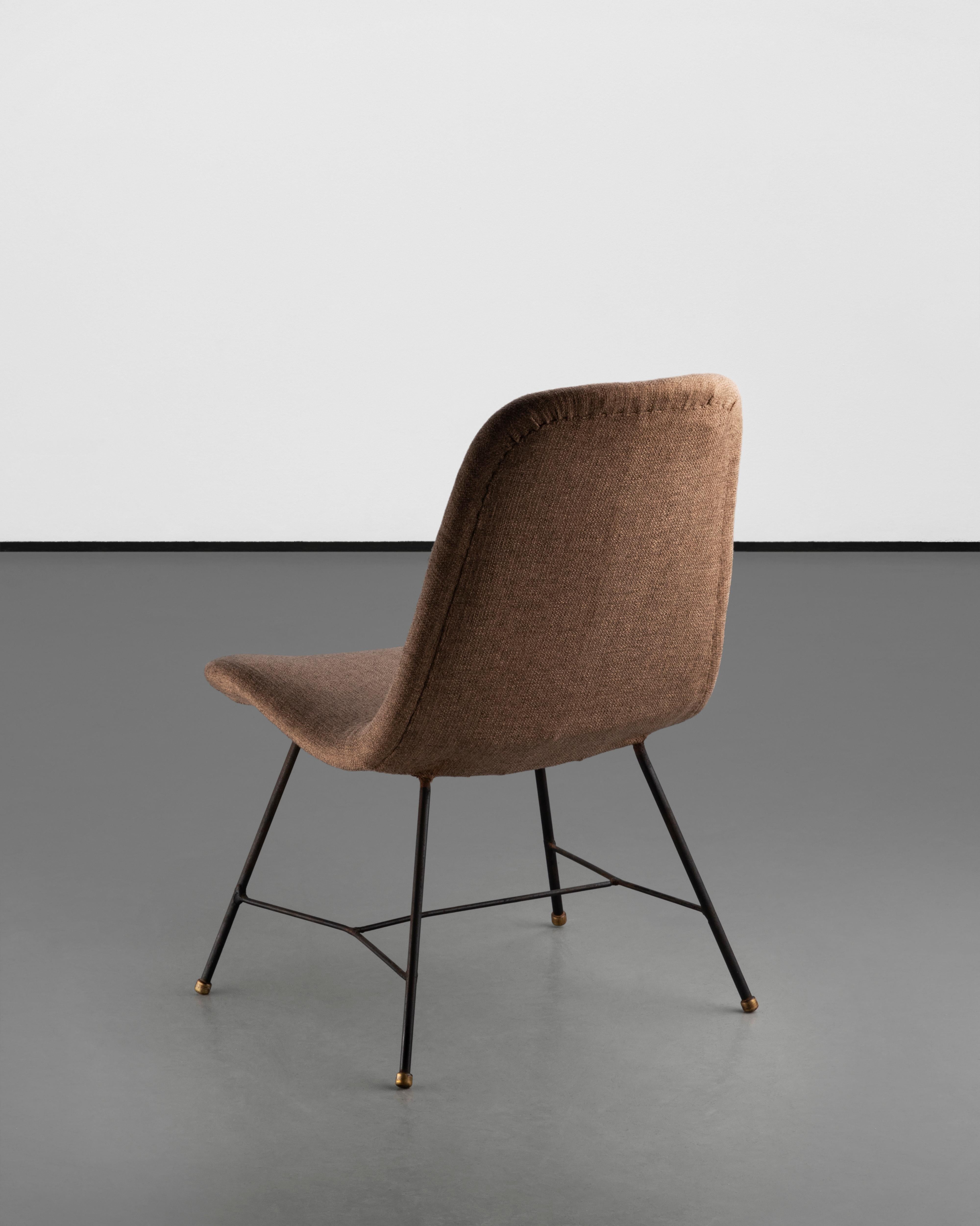 Mid-Century 1950 Vintage Carlo Hauner Chair In Good Condition For Sale In London, GB