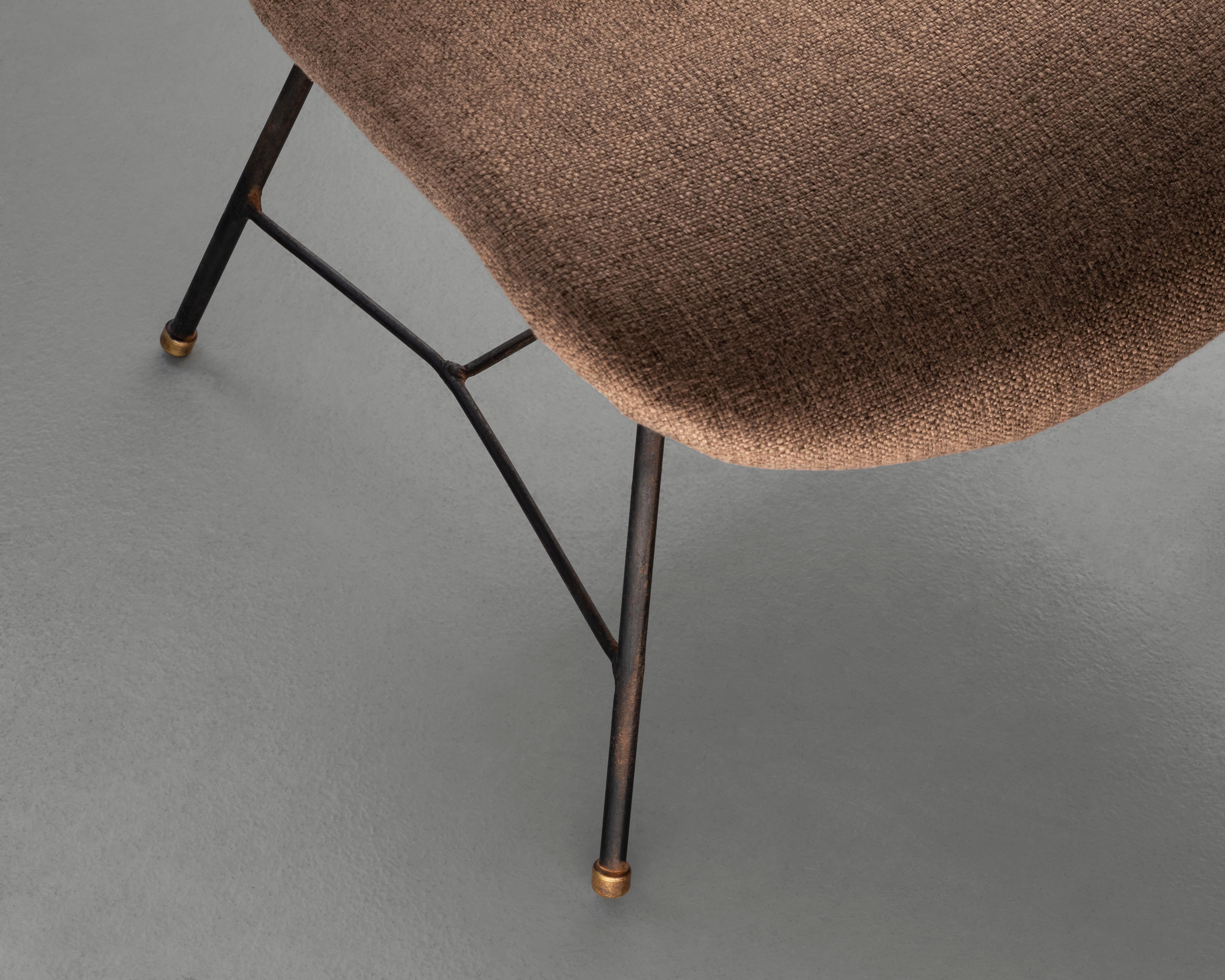 Mid-20th Century Mid-Century 1950 Vintage Carlo Hauner Chair For Sale