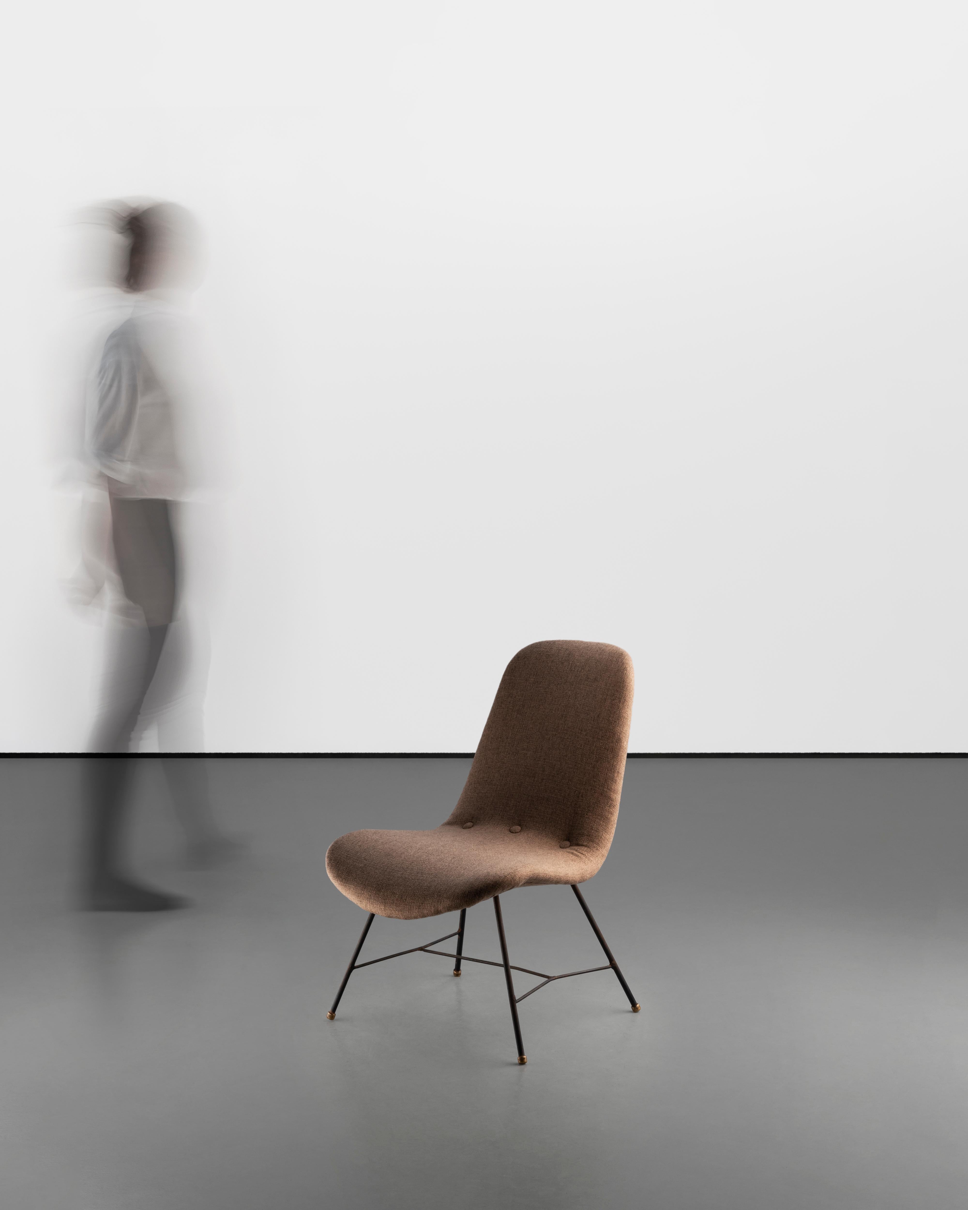 Mid-Century 1950 Vintage Carlo Hauner Chair For Sale 1