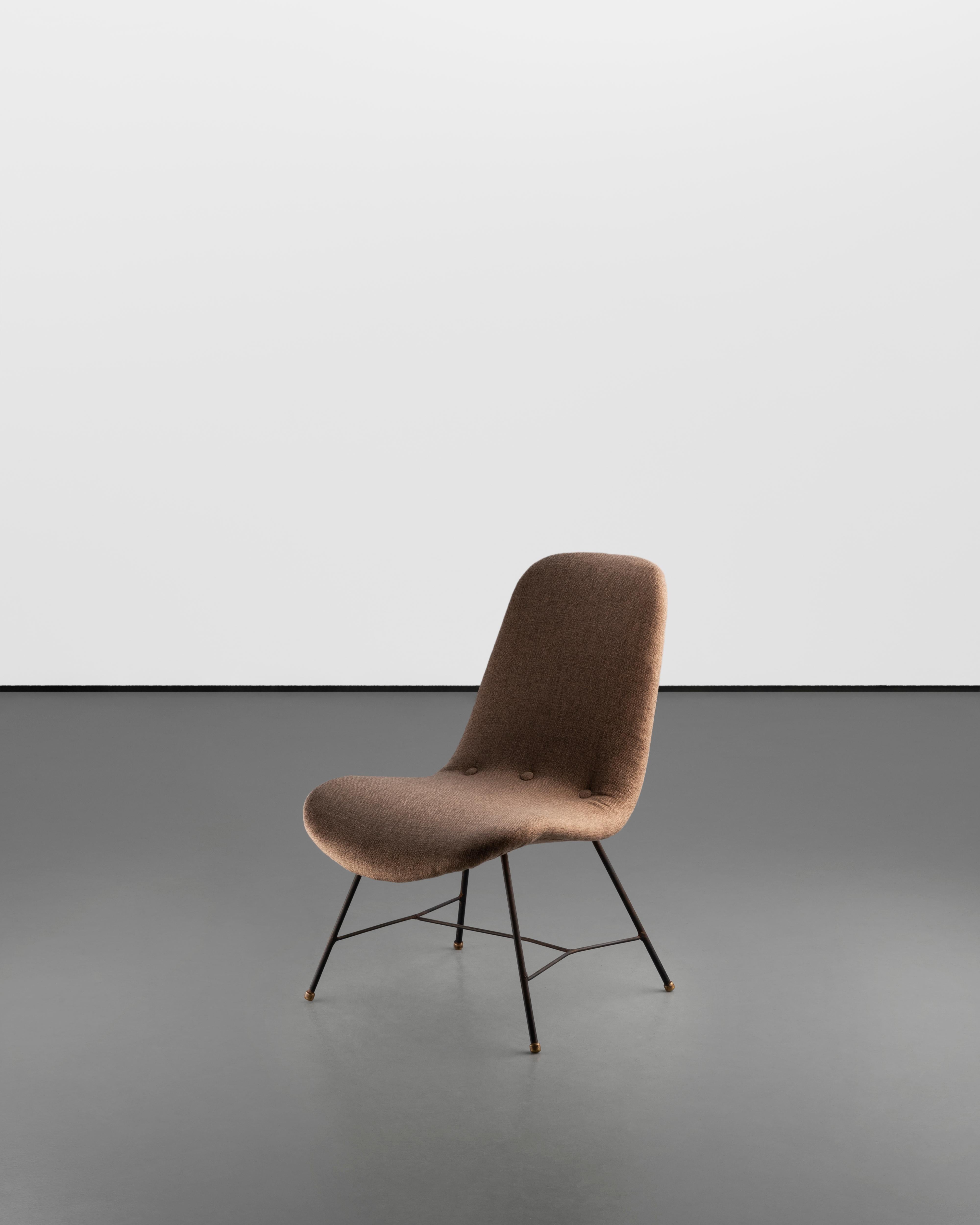 Mid-Century 1950 Vintage Carlo Hauner Chair For Sale 2