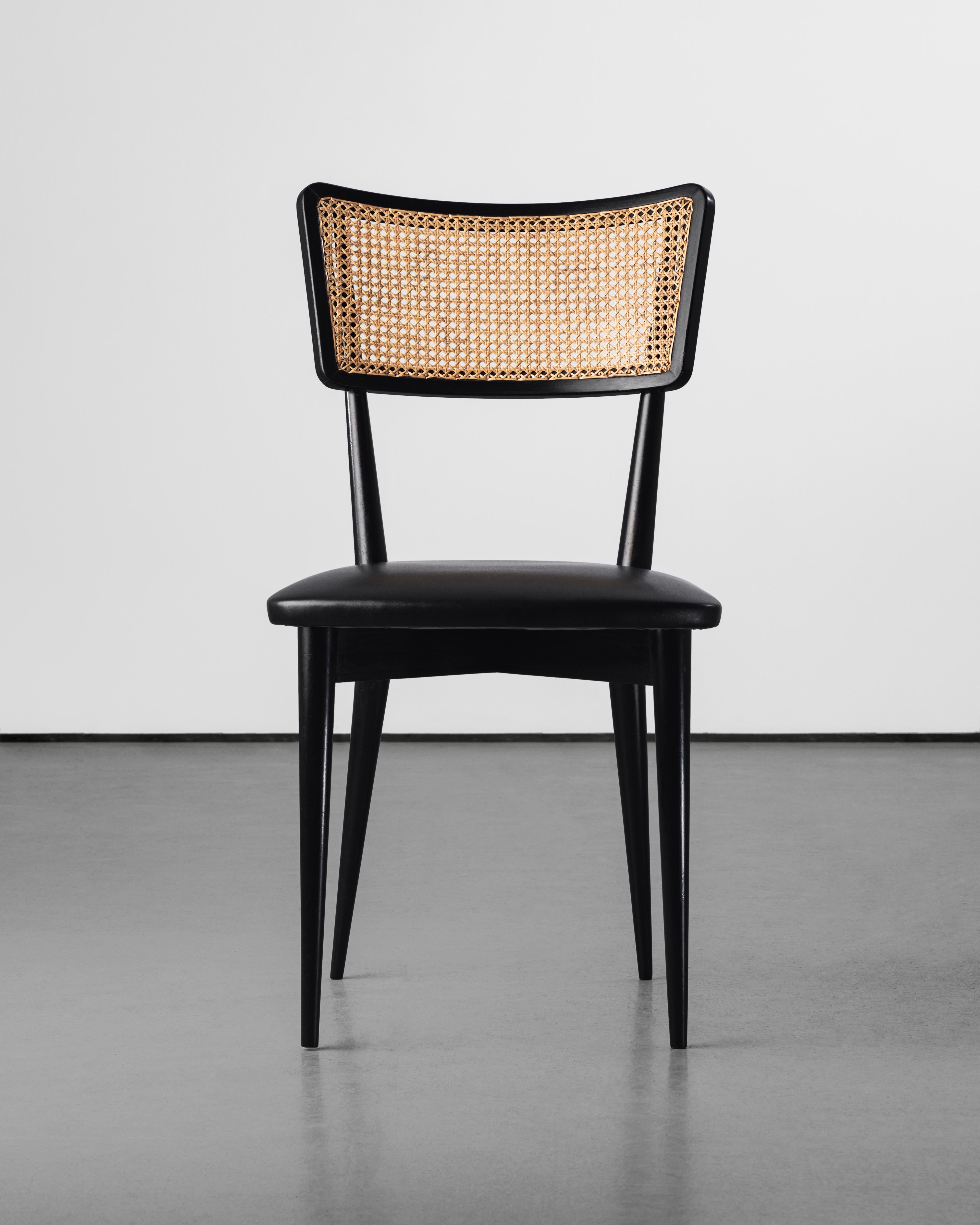 Mid-Century 1950 Vintage Flama Moveis Satz von 10 Stühlen im Angebot 2