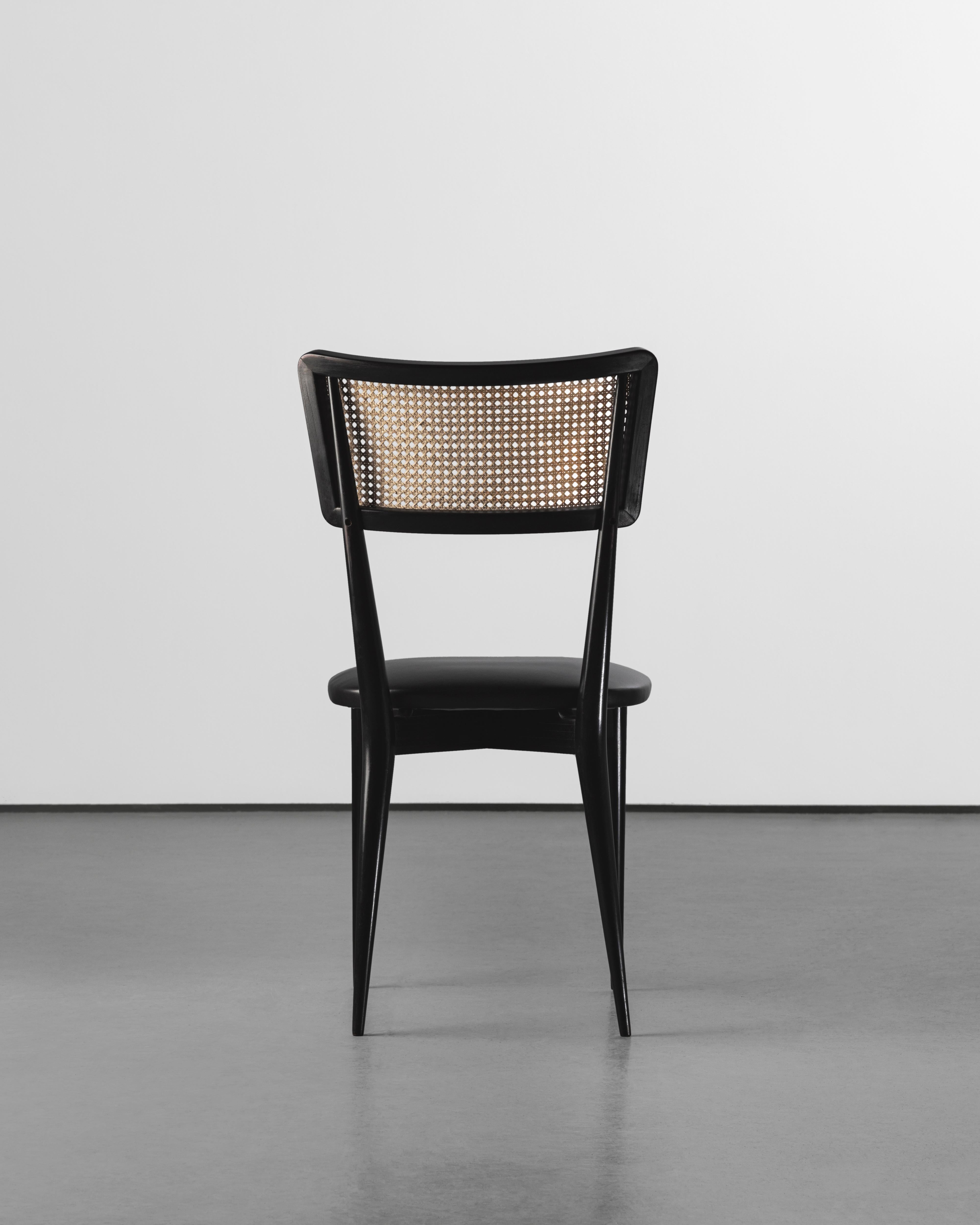 Mid-Century 1950 Vintage Flama Moveis Satz von 10 Stühlen im Angebot 3