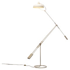 Mitte des Jahrhunderts 1950 Vintage Franco Legler Movalux Stehlampe