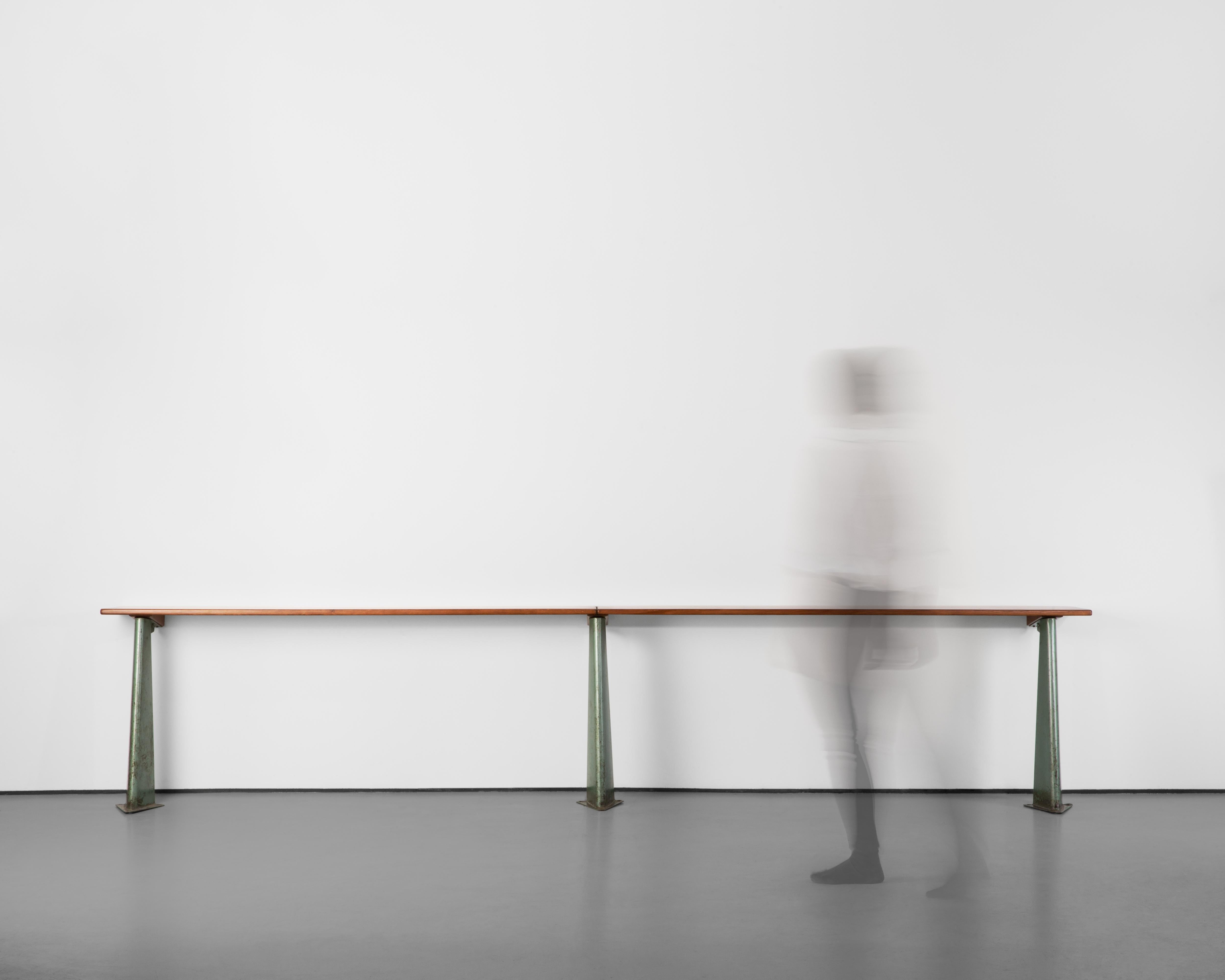 Mid-Century 1950 Vintage Jean Prouvé Console For Sale 5
